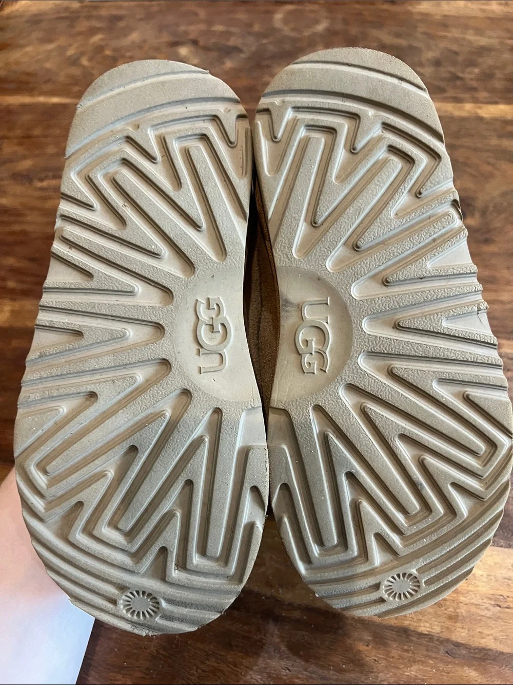 Kids UGG Chestnut Tasman slippers